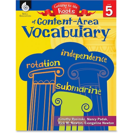 Shell Education Getting to the Roots of Content-Area Vocabulary Book, Grade 5 50865